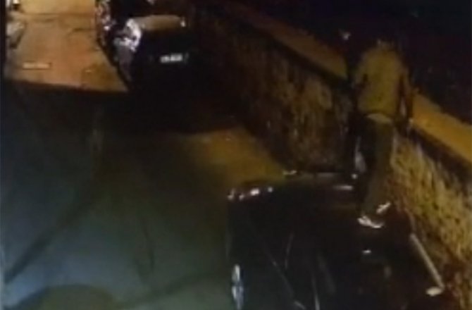 ARABALARIN ÜZERİNE ÇIKARAK KURTULDULAR