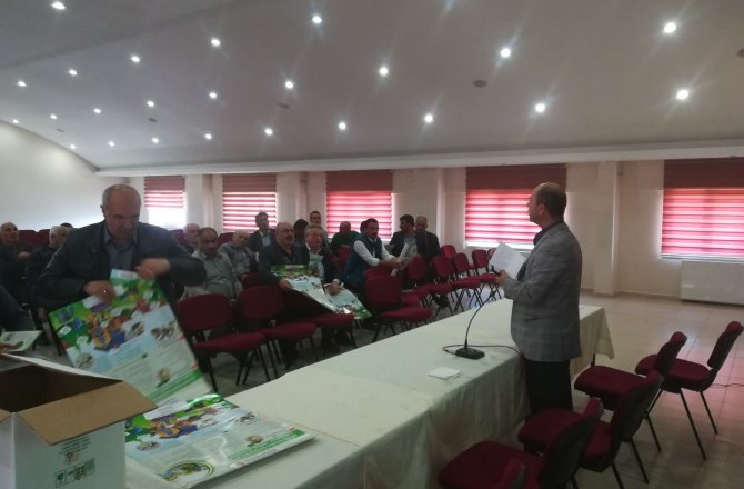 GÖKSUNLU MUHTARLARA VEKTÖR MÜCADELESİ ANLATILDI