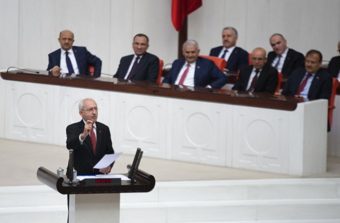 KILIÇDAROĞLU’NUN SÖZLERİ GENEL KURUL’U GERDİ