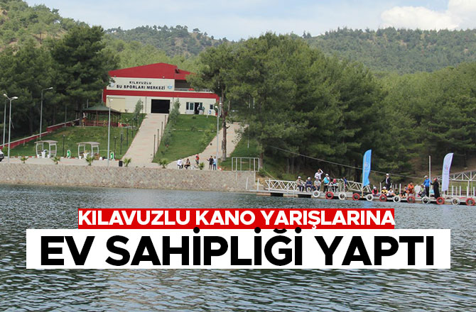 KILAVUZLU KANO YARIŞLARINA EV SAHİPLİĞİ YAPTI