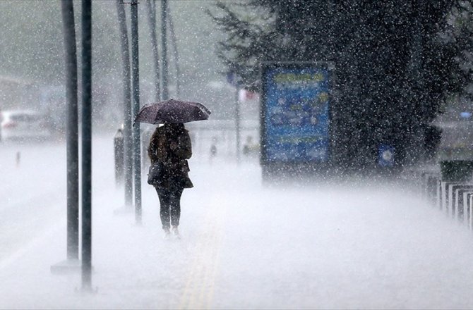 METEOROLOJİDEN SAĞANAK UYARISI