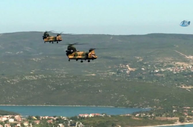 TSK "EFES" TATBİKATININ GÖRÜNTÜLERİNİ PAYLAŞTI