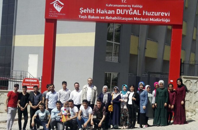 BÜYÜKŞEHİR KÜTÜPHANELERİNDEN HUZUREVİ ZİYARETİ