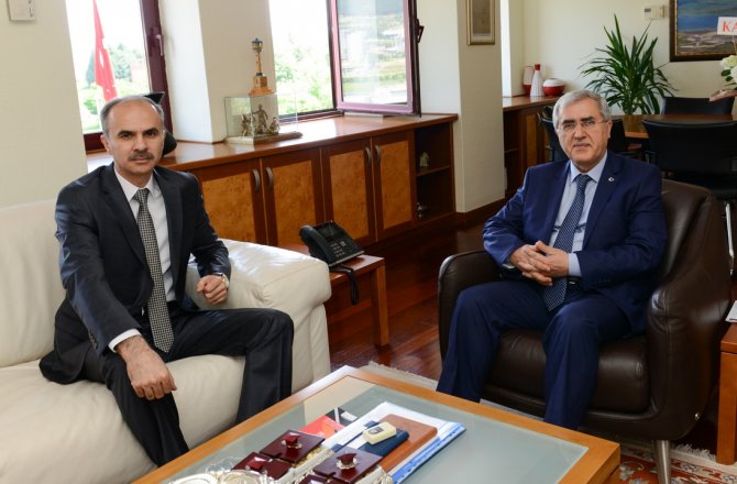 CUMHURİYET BAŞSAVCISI YAZICI, REKTÖR CAN’I ZİYARET ETTİ