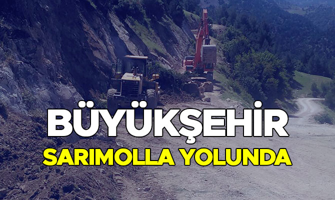 BÜYÜKŞEHİR SARIMOLLA GRUP YOLUNDA