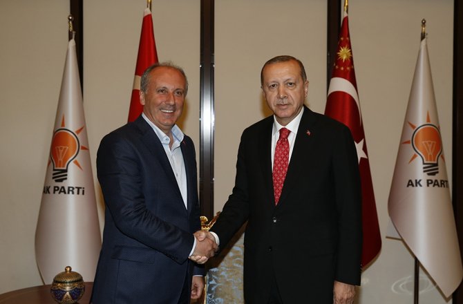 ERDOĞAN-İNCE GÖRÜŞMESİ SONA ERDİ