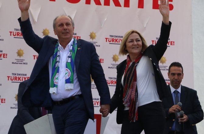 İNCE RİZE’DE KONUŞTU