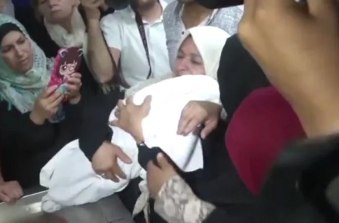 İŞGALCİ İSRAİL, 8 AYLIK LEYLA BEBEĞİ DE KATLETTİ