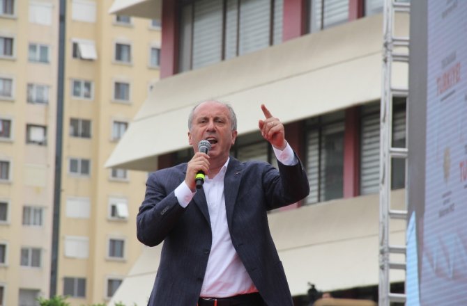MUHARREM İNCE MİTİNGLERİNİ İPTAL ETTİ