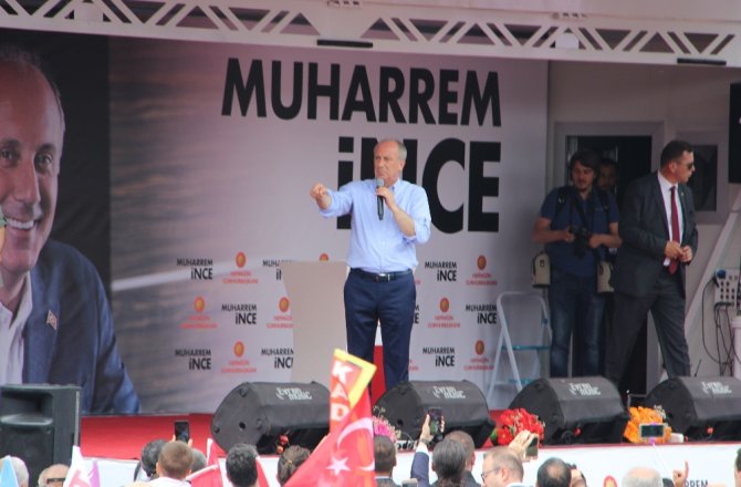 MUHARREM İNCE VAATLERİNİ ANLATTI