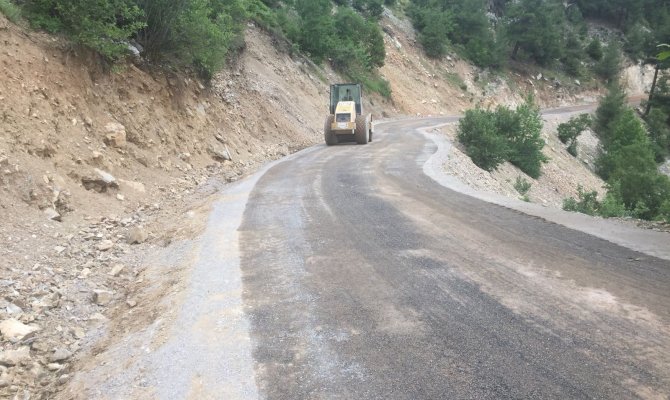 ÇOKRAN-KALEKAYA YOLU 10 METREYE ÇIKIYOR