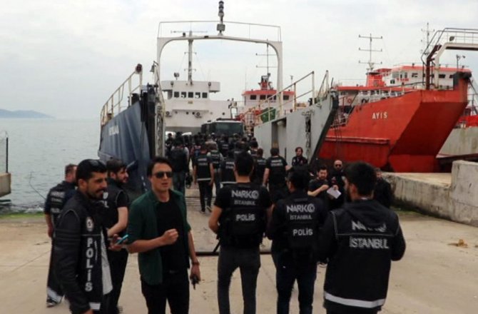 ADALAR’DA NARKOTİK OPERASYONU