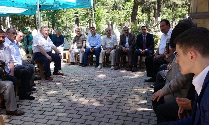 HAFIZ ALİ EFENDİ KABRİ BAŞINDA ANILDI