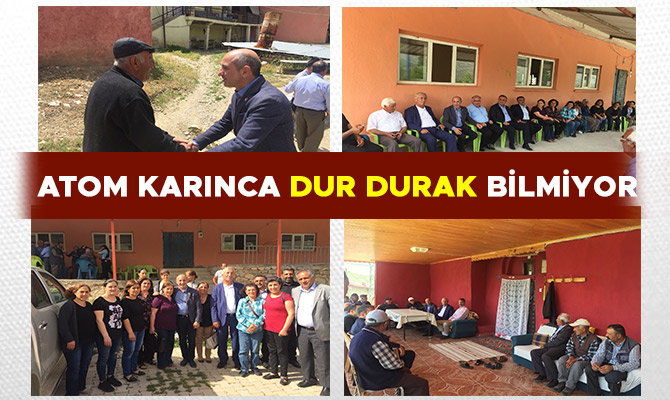 ATOM KARINCA ALİ ÖZTUNÇ DUR DURAK BİLMİYOR!