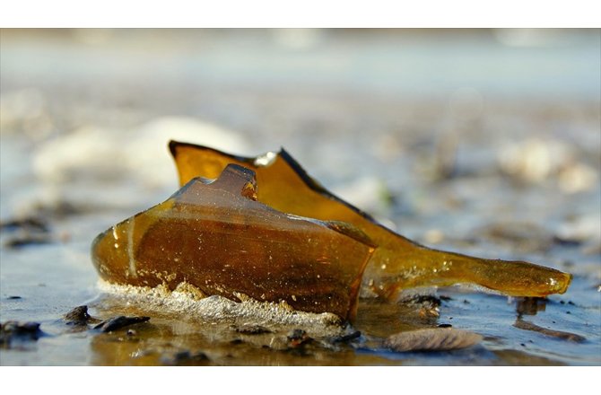 Çöpteki camdan 45 milyon lira gelir