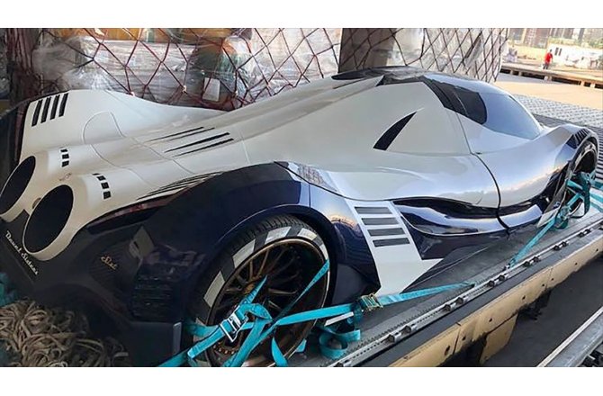 Turkish Cargo 'dünyanın en hızlı arabası'nı taşıdı