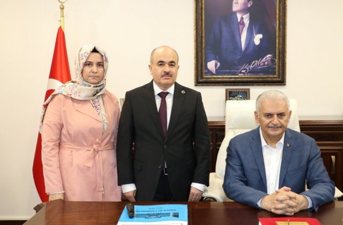 BAŞBAKAN’DAN VALİ DAĞLI’YA ZİYARET