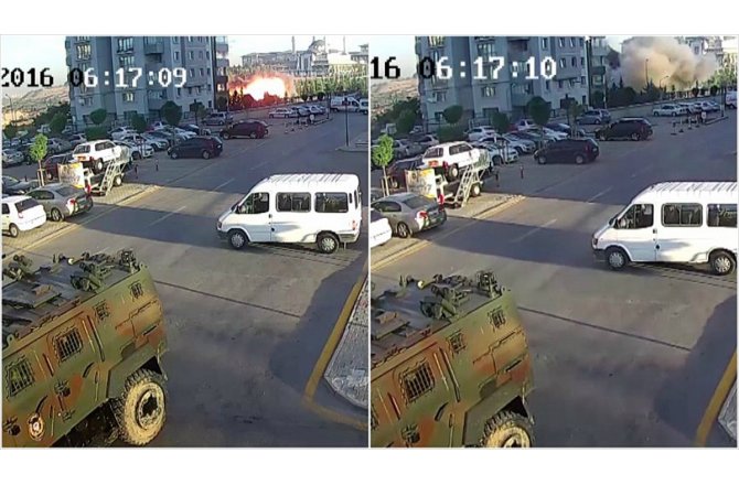 Külliye'nin bombalanmasının yeni görüntüleri ortaya çıktı