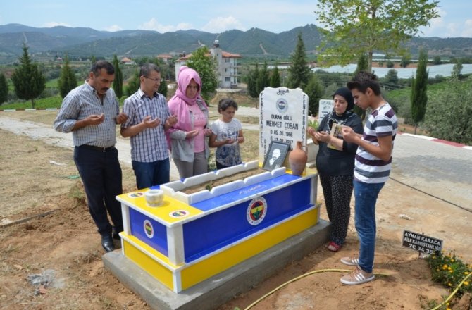 MEZARI DA SARI LACİVERT