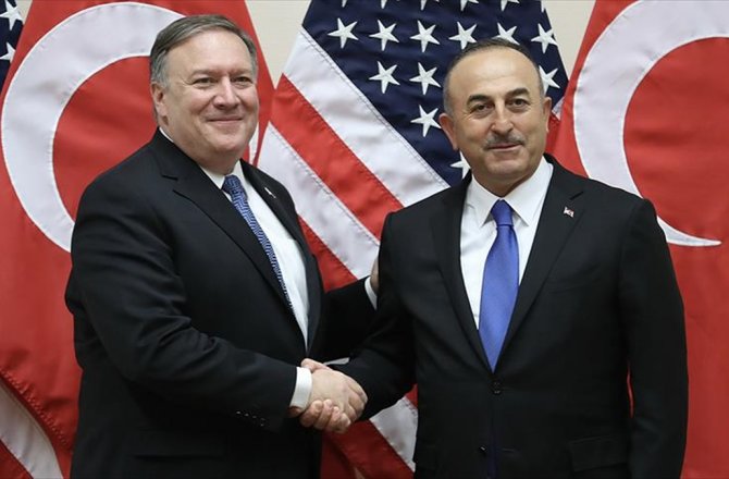 ÇAVUŞOĞLU-POMPEO GÖRÜŞMESİ BAŞLADI