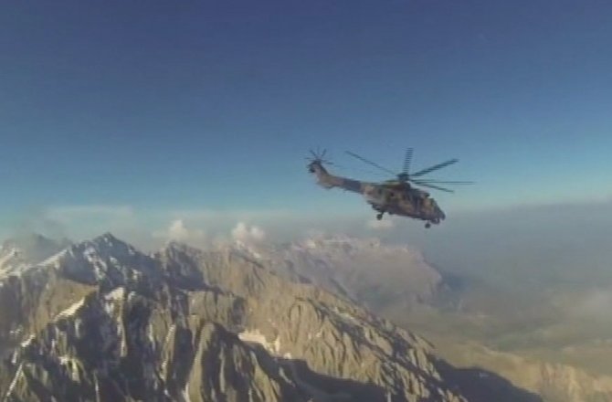 MAHSUR KALAN DAĞCILAR BÖYLE KURTARILDI