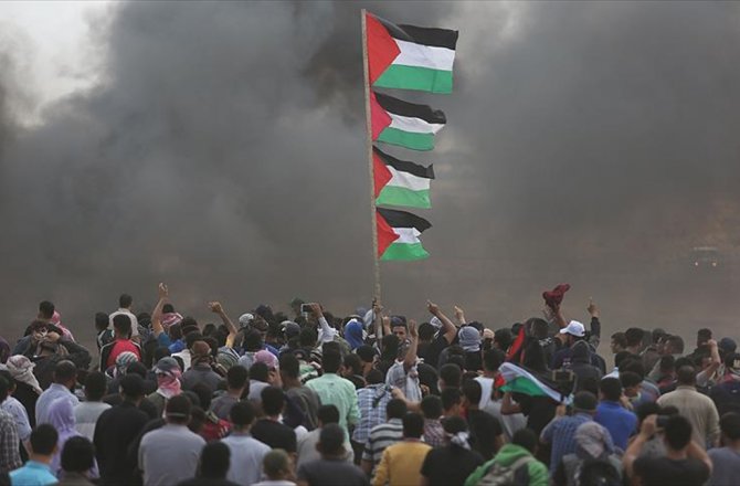 GAZZE 'MİLYONLUK KUDÜS' GÖSTERİSİNE HAZIRLANIYOR