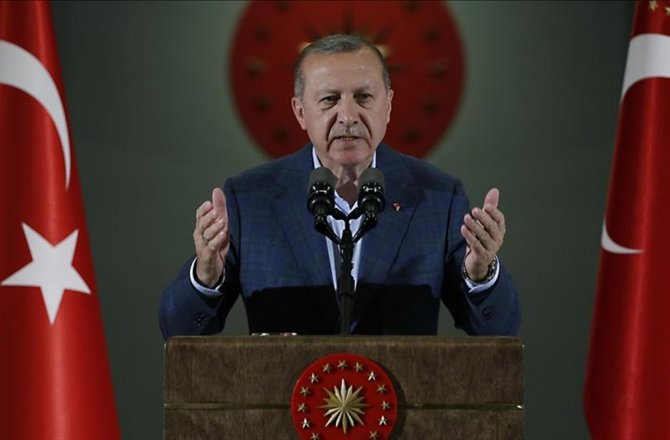 CUMHURBAŞKANI ERDOĞAN'DAN YURT DIŞINDAKİ SEÇMENE ÇAĞRI