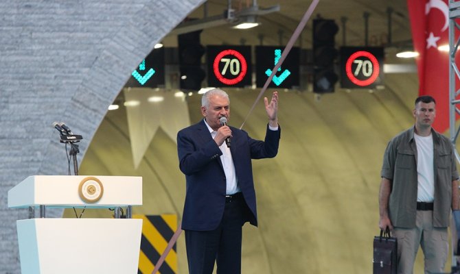 Başbakan Yıldırım açtı: Mesafe 15 dakikaya indi