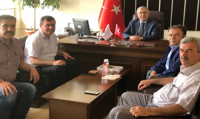 Rektör Prof. Dr. Niyazi Can, Elbistan ve Afşin Yerleşkelerinde