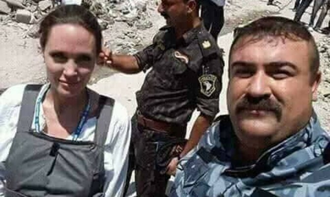 Angelina Jolie Musul’da