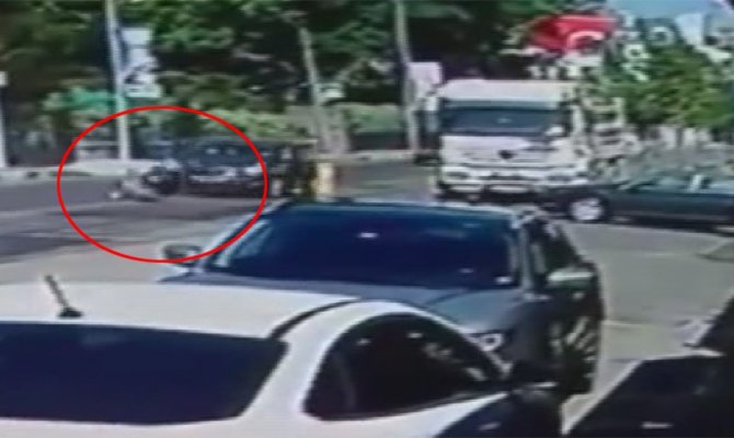 Park için kendisine yardım eden işçiyi ezdi