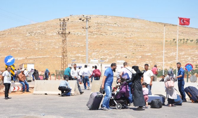 Suriyeliler dönüşe geçti