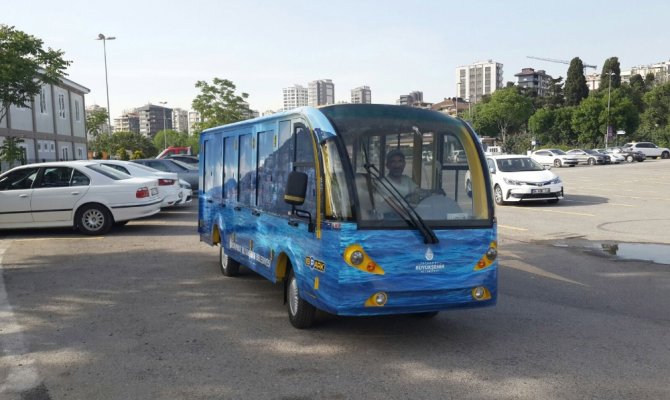 Adalar’da elektrikli minibüsler yolcu taşıyacak
