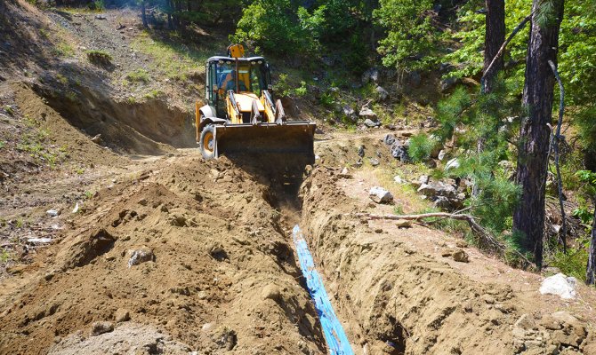 Beşbağlar Ve Suçatı'na Fırnız'dan İçme Suyu