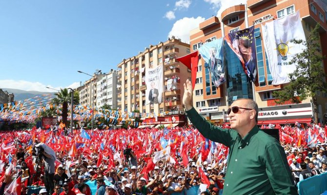 Cumhurbaşkanı Erdoğan, Kahramanmaraş'ta