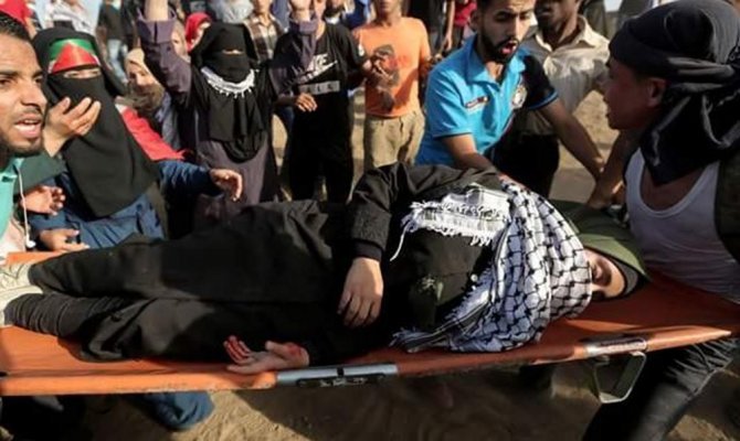 Gazze’deki çatışmalarda dün 206 Filistinli yaralandı