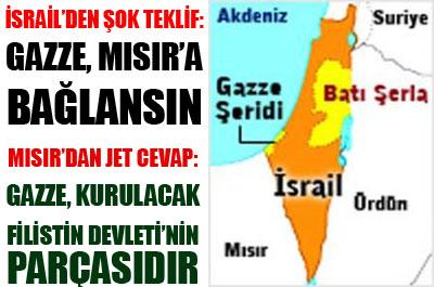 İsraili Mısır da sallamadı!