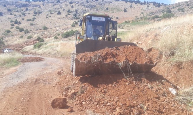 Büyüknacar Yolu Genişletiliyor