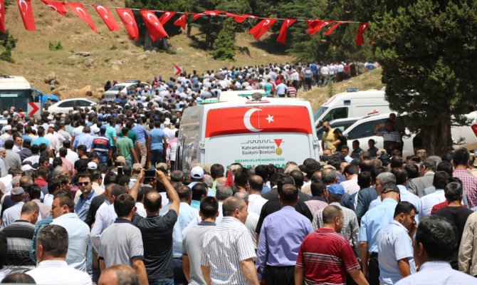 Şehit korucu Fatih Güngör son yolculuğuna uğurlandı 