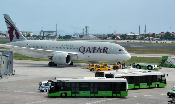 Atatürk Havalimanı apronunda ilginç olay