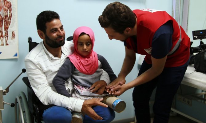 Kızılay Suriyeli Maya’ya umut oldu