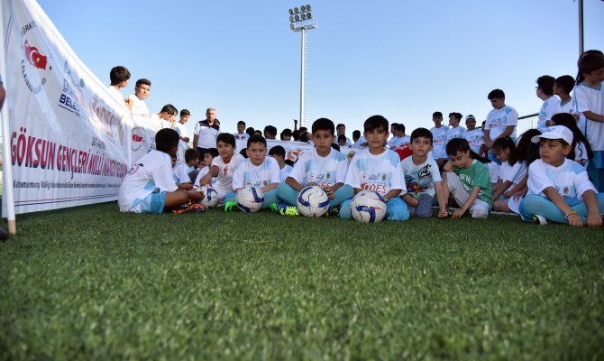 Göksun’da Yaz Spor Okulu Açıldı