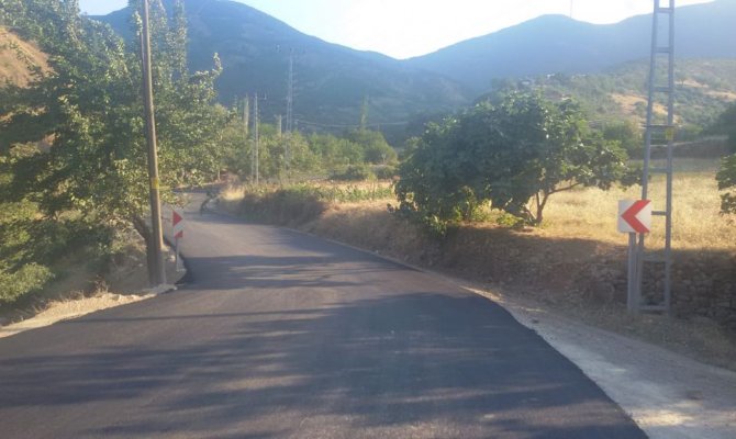 Türkoğlu Dedeler Yolu Asfalta Kavuştu