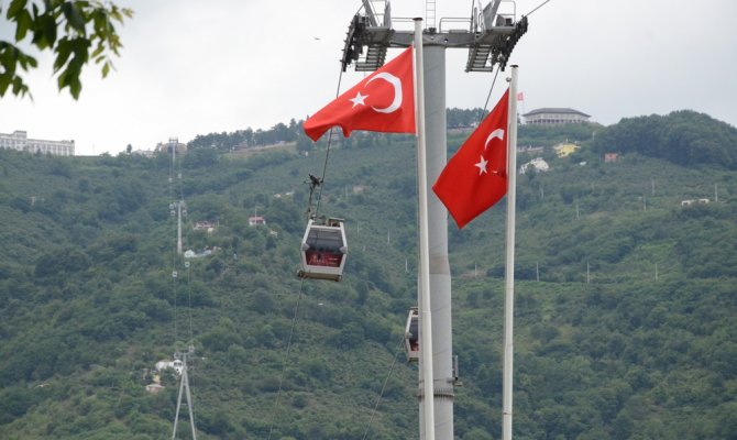Teleferiğe binenlerin sayısı, o illerin nüfusunu geçti