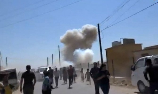 Münbiç’te patlama