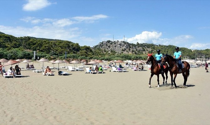 Muğla'da atlı jandarma dönemi başladı