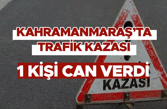 Nurhak'ta feci kaza! 1 kişi can verdi