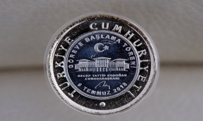 Türkiye’nin yeni sistemi anısına madeni para bastırıldı