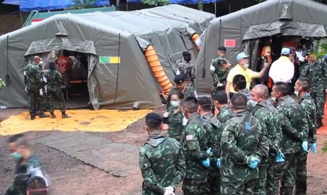 Mağaradaki çocuklar için üçüncü operasyon