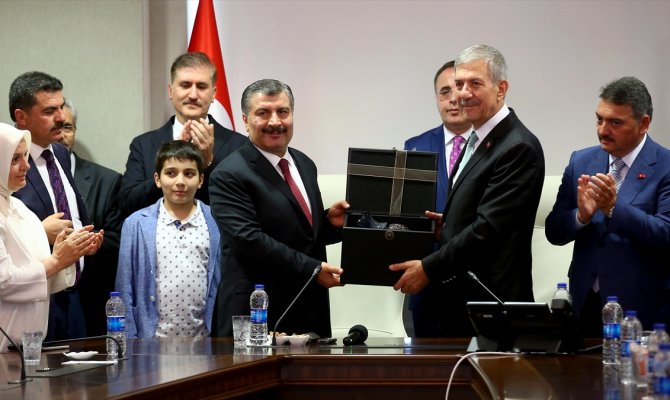 Fahrettin Koca Sağlık Bakanlığında görevi devraldı